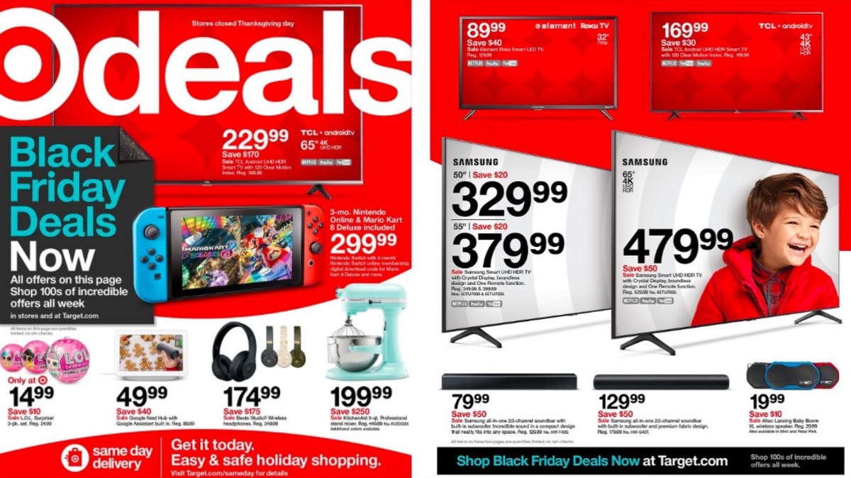 Target Reveals Its Final And Largest Set Of Black Friday Deals Bring Me The News