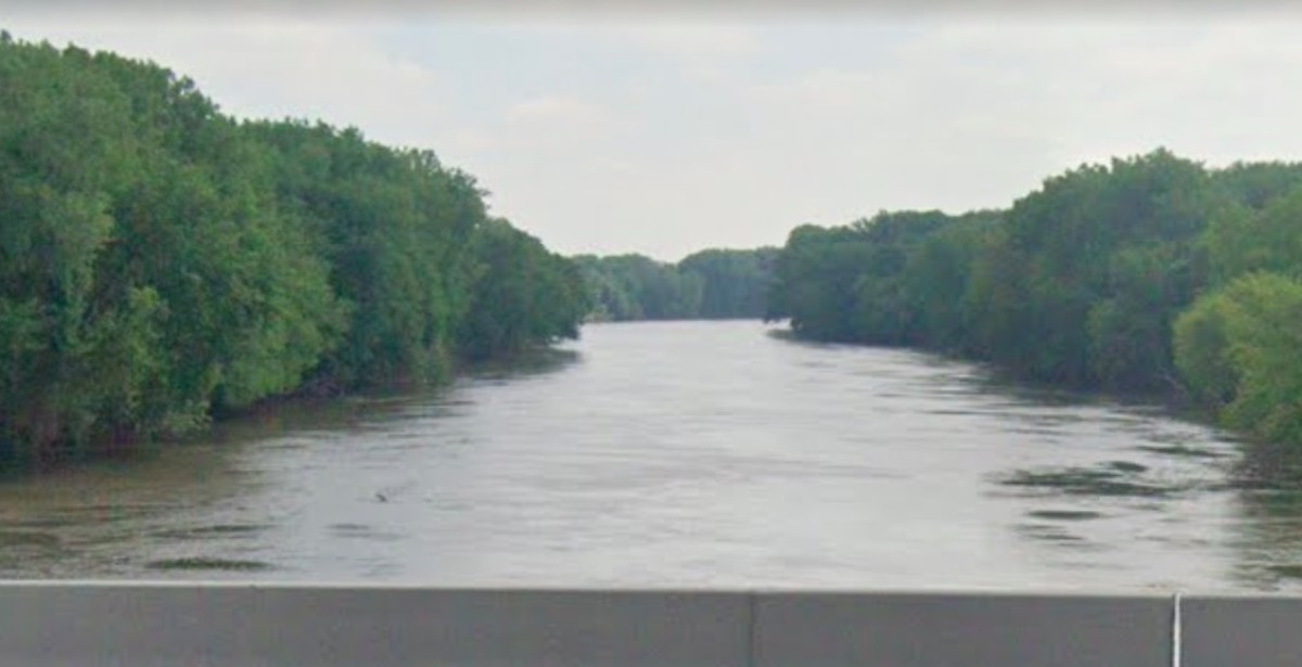 The Minnesota River near Huber Park.