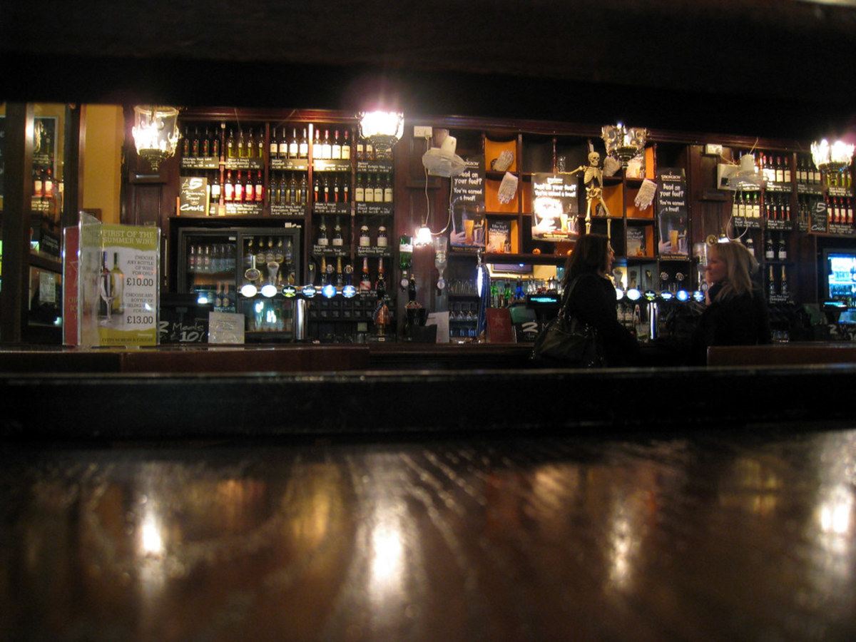 Empty bar.