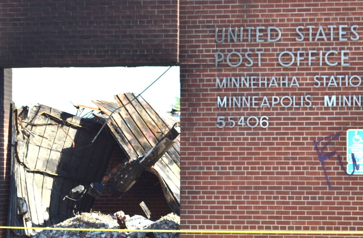 USPS will rebuild Minneapolis post office destroyed in May riots