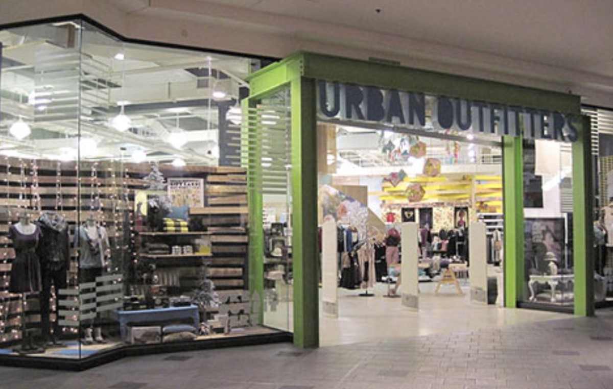 Urban Outfitters' Mall of America location.