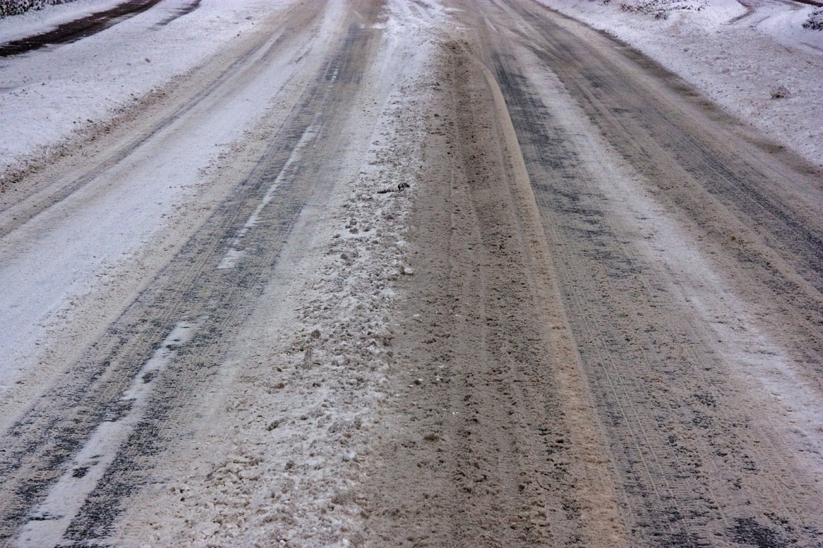 icy roads, bad roads