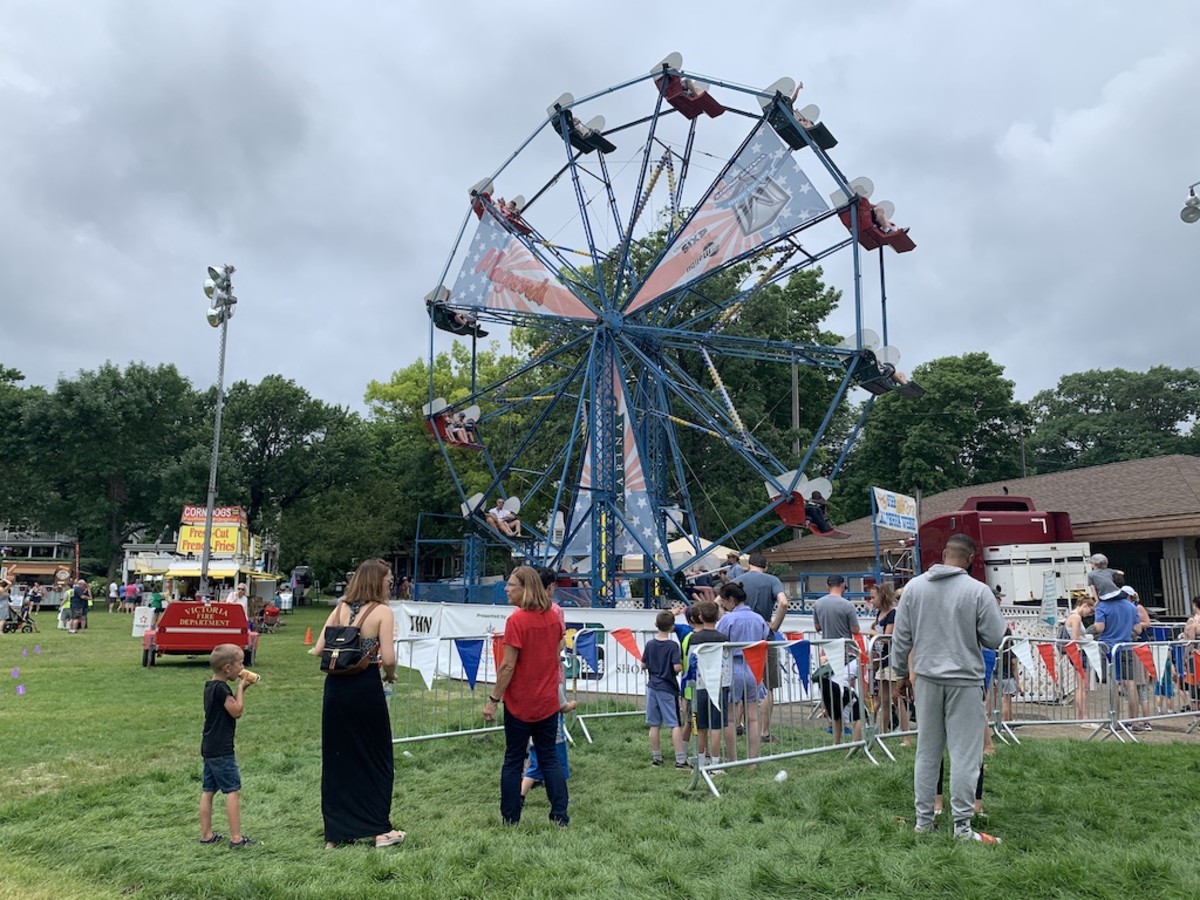 The Ferris wheel at the 2019 Lake Minnetonka Fourth of July Celebration in Excelsior.