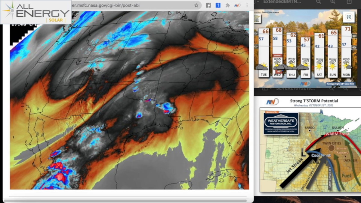 October 12 Novak Weather Powerful storm system impacts the area