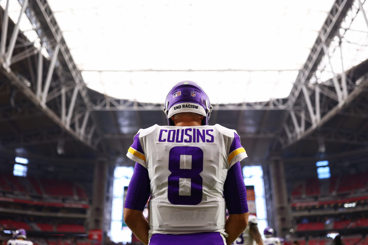 Kirk Cousins is having a blast without Mike Zimmer