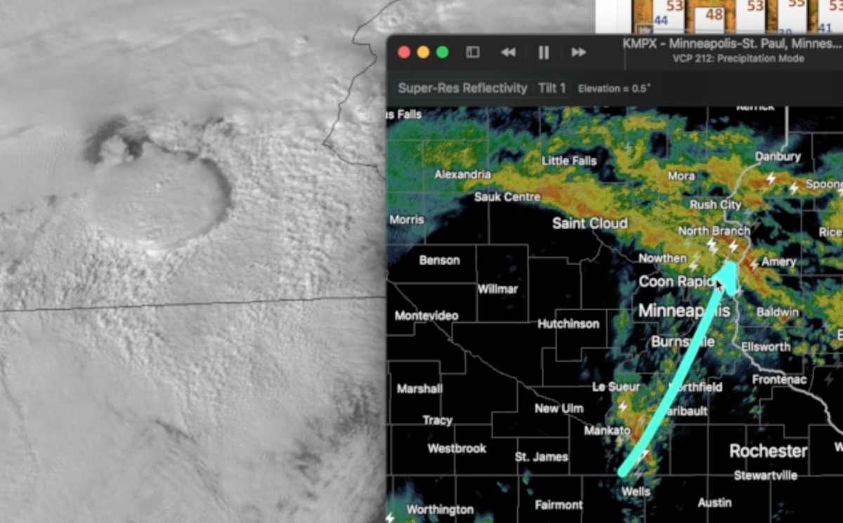 October 20 Novak Weather Storms wrap up; hard freeze FridaySaturday