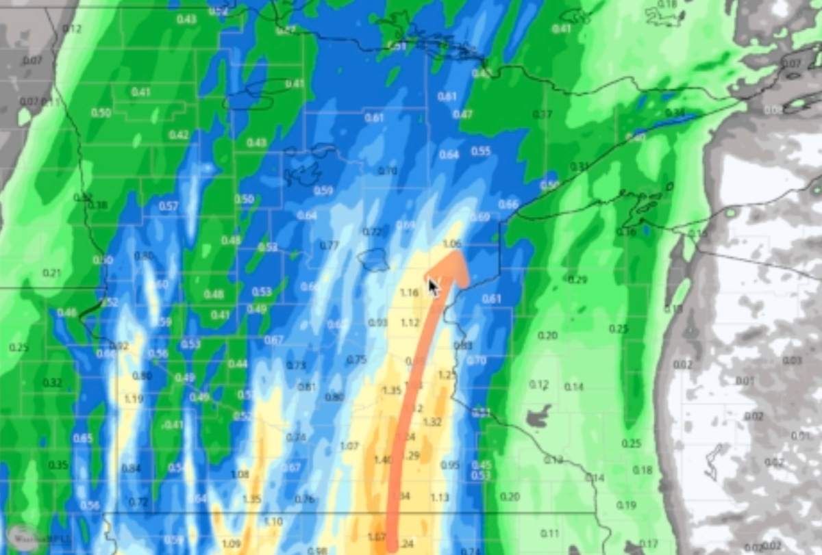 October 26 Novak Weather Where to expect the heaviest rain this week