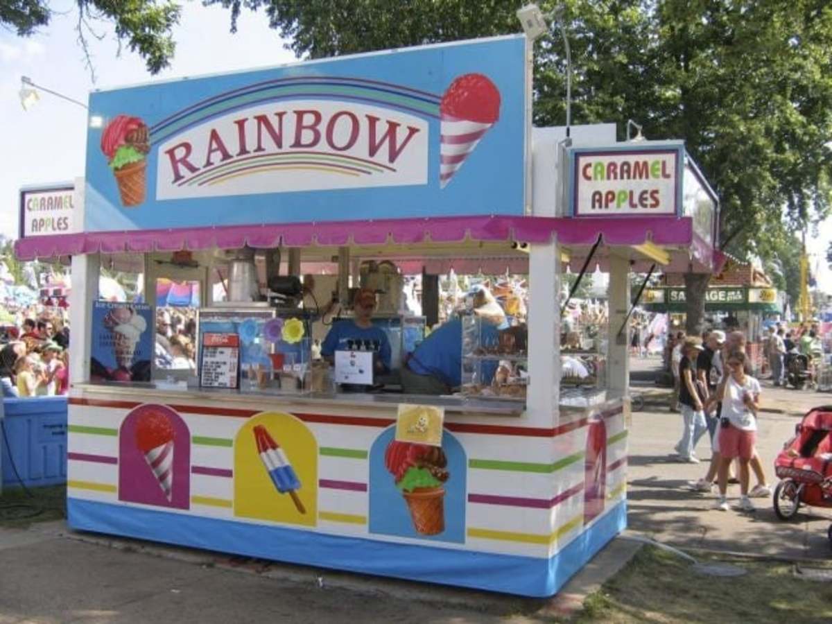 rainbow ice cream stand facebook