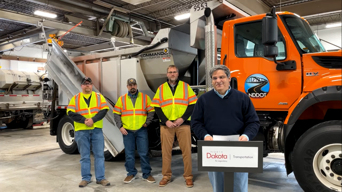 North Dakota reveals snowplow name winners, including one stolen from