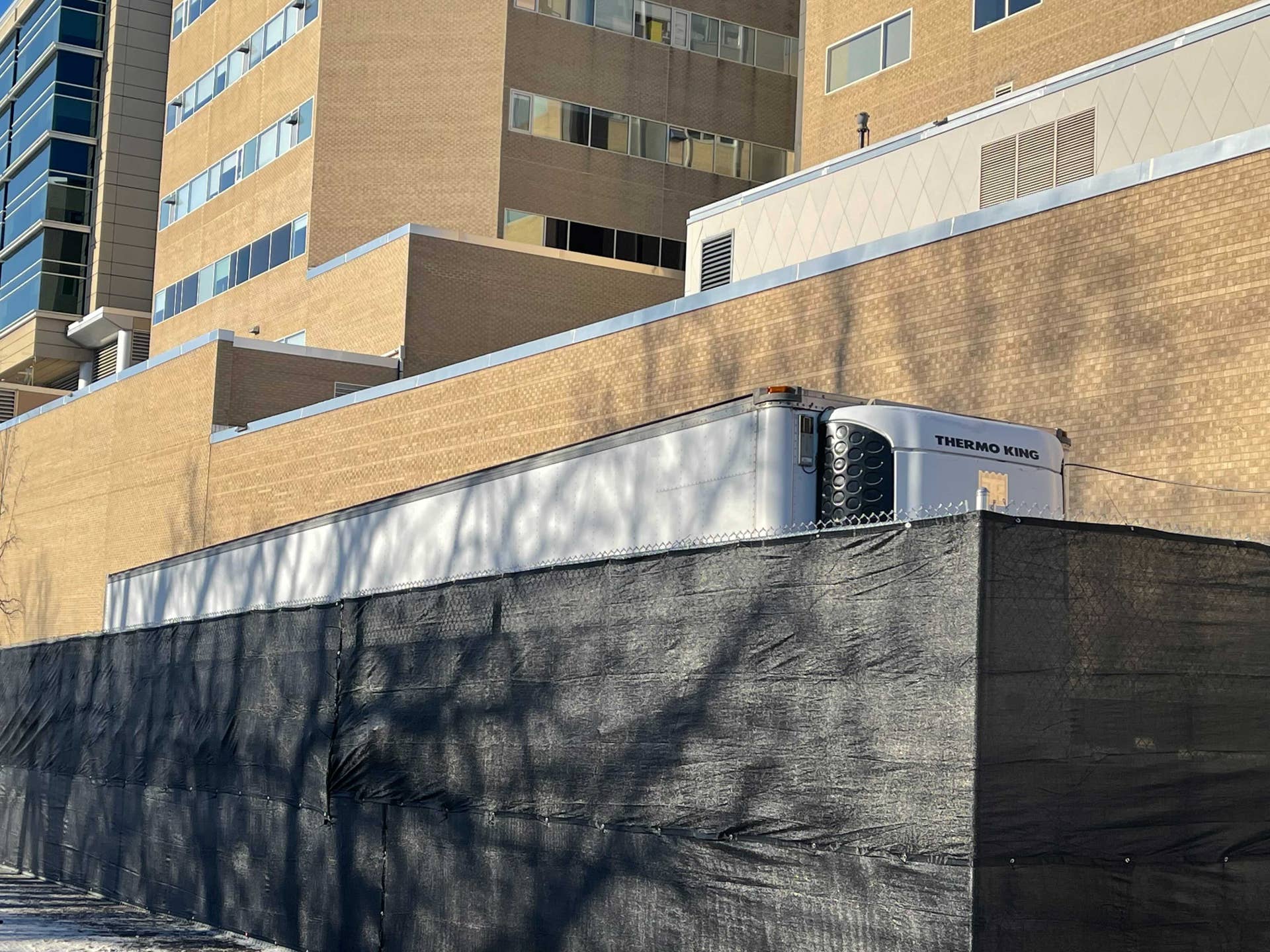 'Current reality': Refrigerator truck for bodies parked outside Twin Cities hospital - Vimarsana News