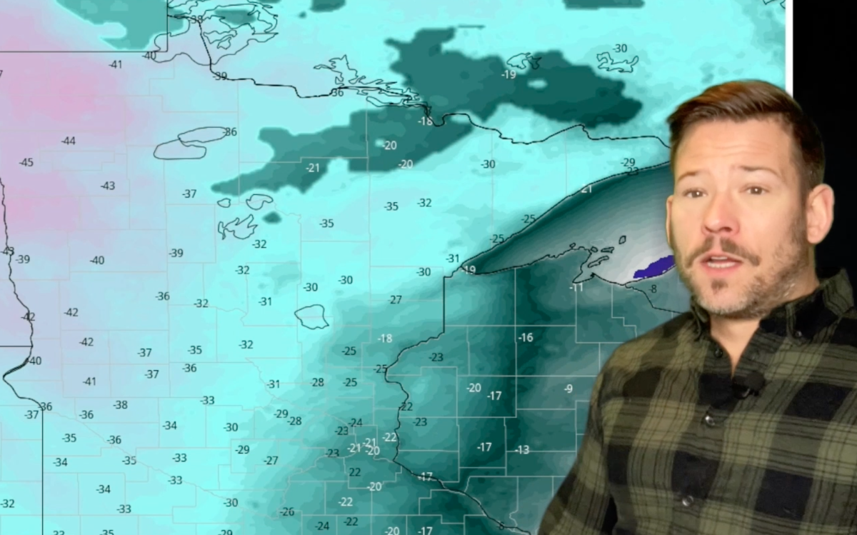 Dec. 28 Weather with Sven: Snow winds down, extreme cold coming - Bring ...