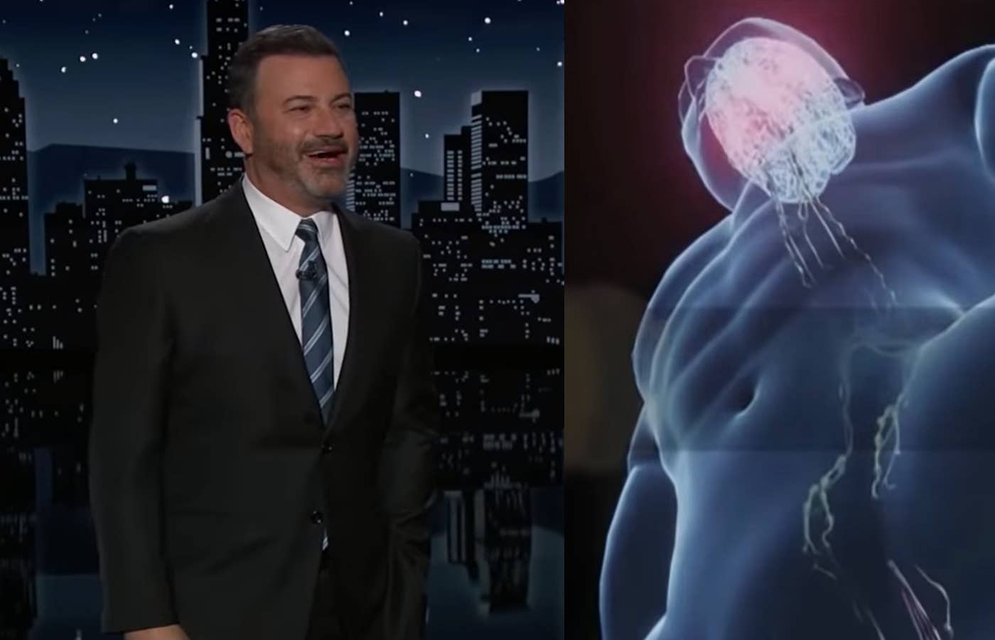 Watch: Jimmy Kimmel mocks men's sex aid made by Minnesota company - Vimarsana News