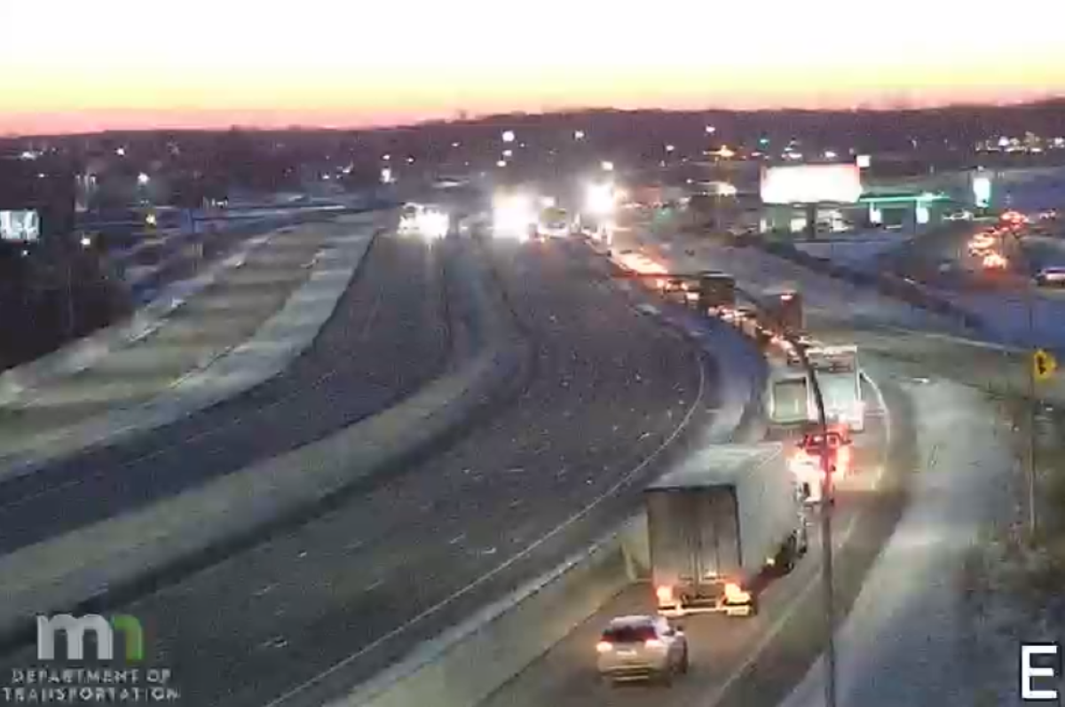 I-94 eastbound closed after trucks crash, potatoes spill - Vimarsana News