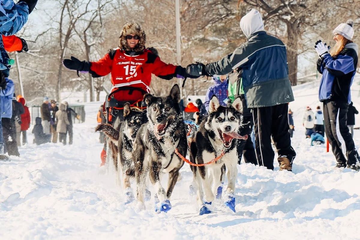 40mile sled dog race on Lake kicks off this weekend Bring