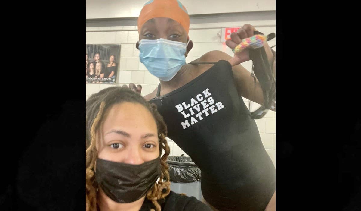 Swim official tried to disqualify student in Black Lives Matter swimsuit - Vimarsana News
