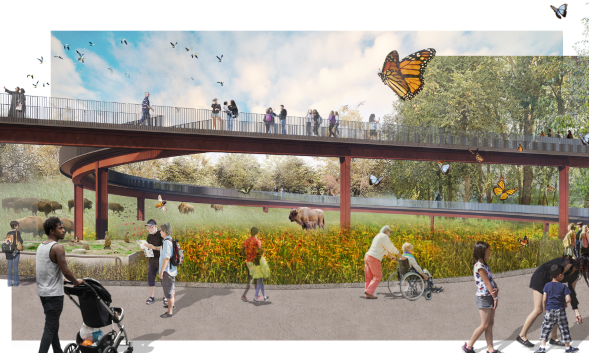 Minnesota Zoo starts work to convert monorail track into treetop trail - Vimarsana News