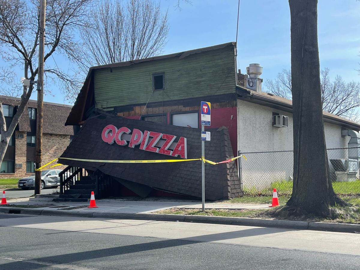 Minneapolis Pizza Joint Temporarily Closed After Front Falls Off ...