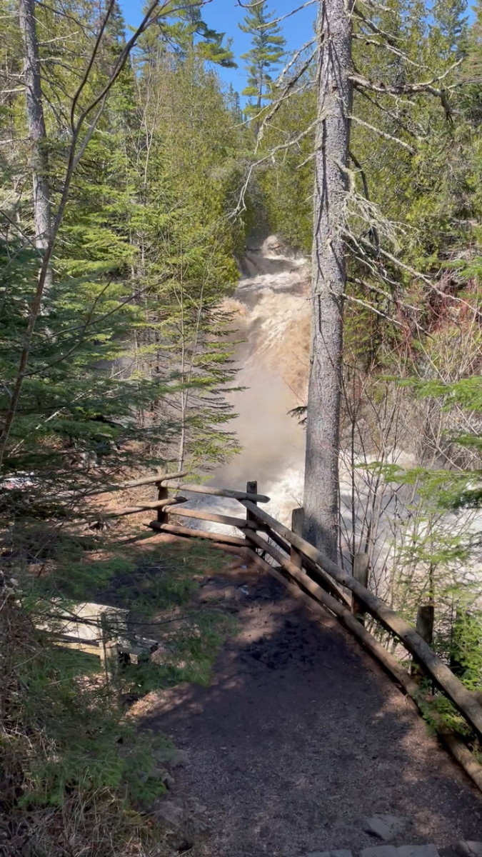 Cascade River Flooding in Northern Minnesota Bring Me The News