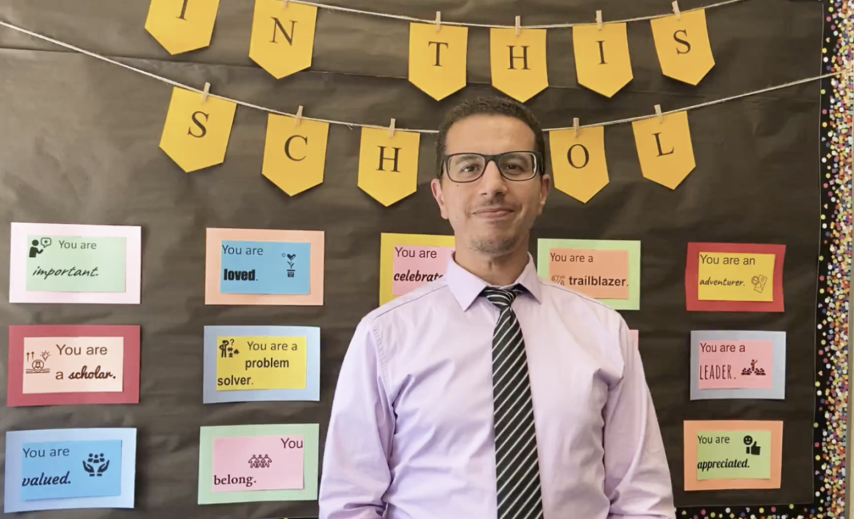 Mohamed Selim started his role at the beginning of this school year.