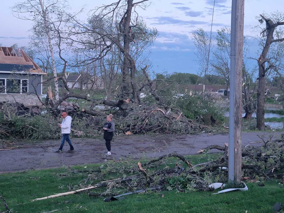 Violent tornado rocks Forada as storm leaves long damage path in