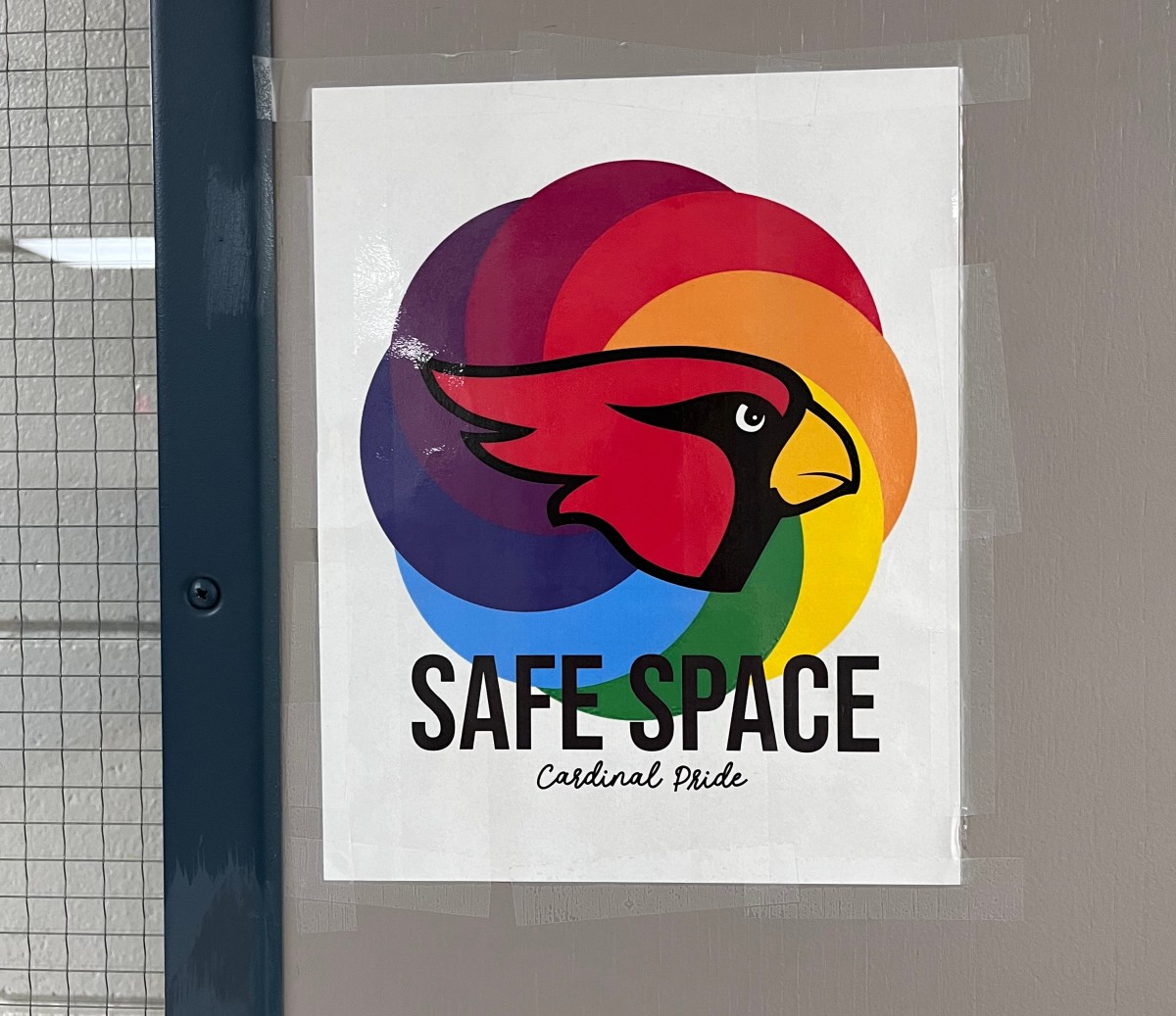 Safe Space Annandale High School poster.