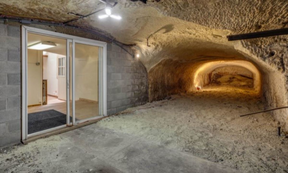 Gallery This historic Rochester home comes with its own cave system