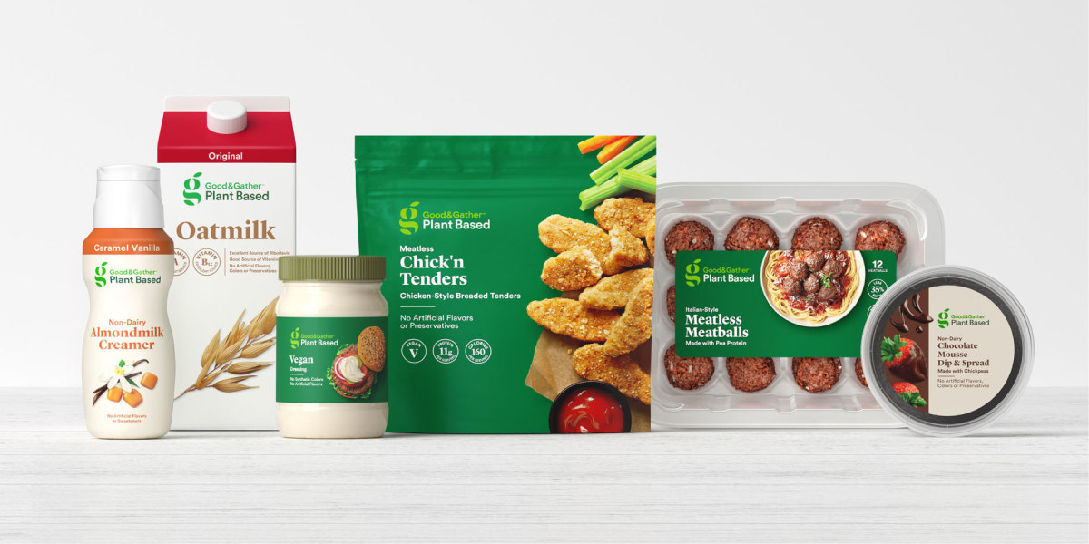 Target - good and gather plant based