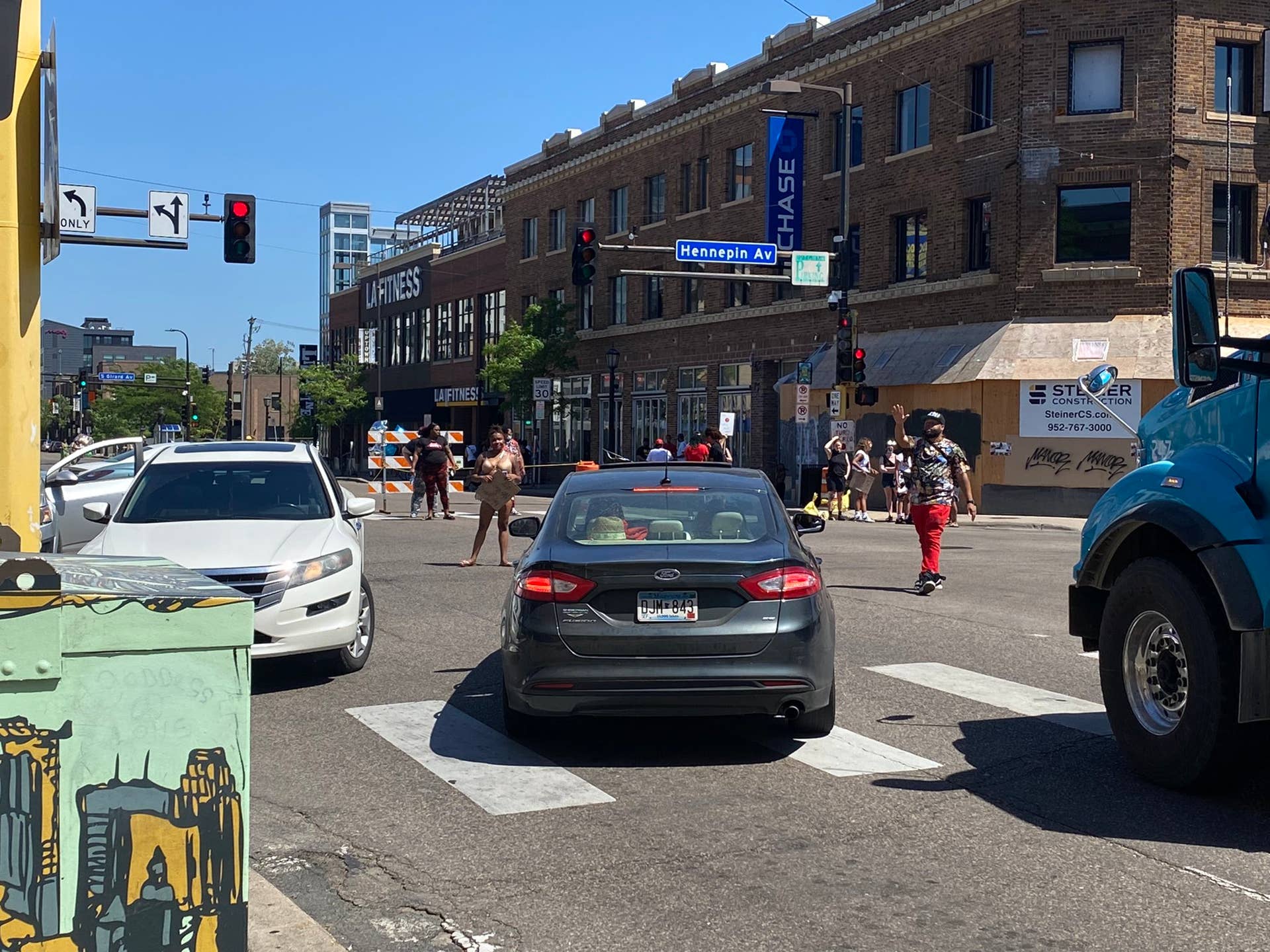 Developing Protestors Block Uptown Intersection Near Site Of Winston Smith S Shooting Bring Me The News