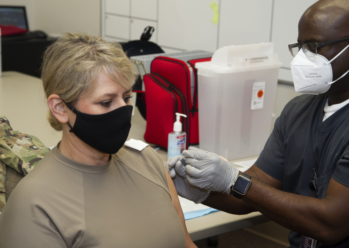 Flickr - COVID vaccine Joint Base San Antonio