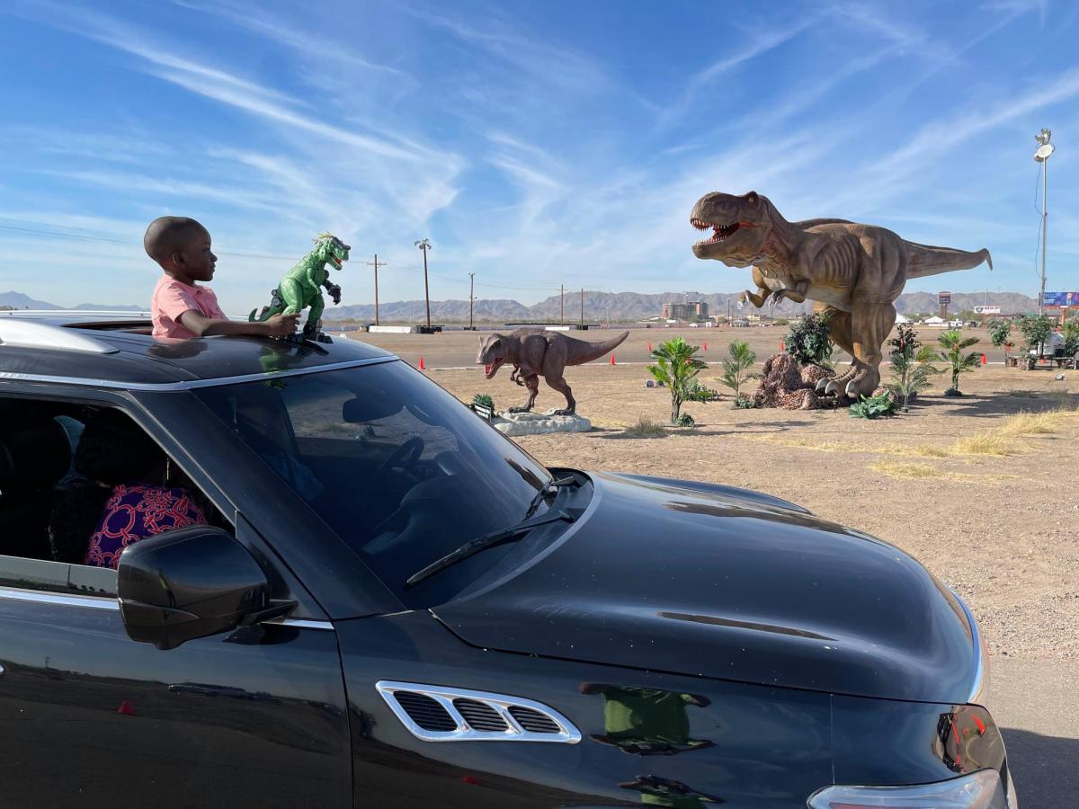 Facebook - Dinosaur Drive-Thru image