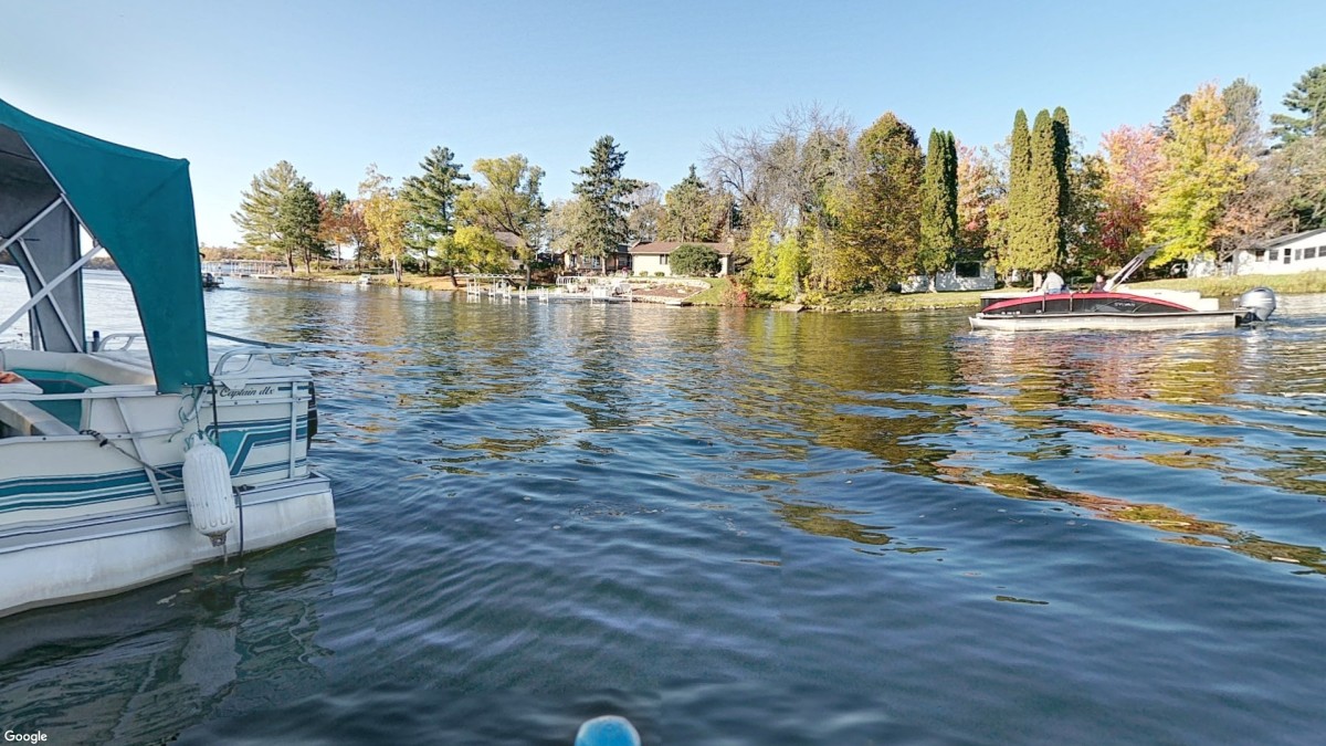 A view of Rush Lake from The Wharf