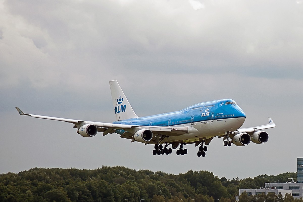 Pixabay - KLM airplane flight