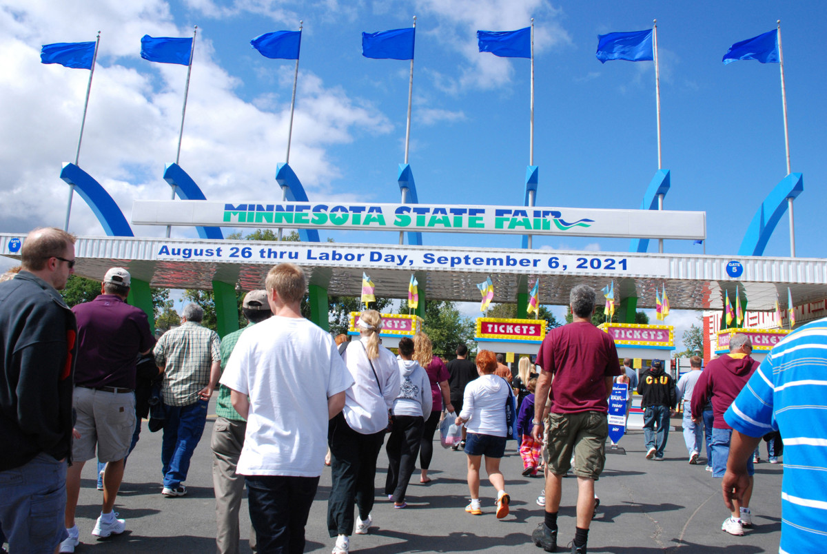 Minnesota State Fair - main gate day 2021