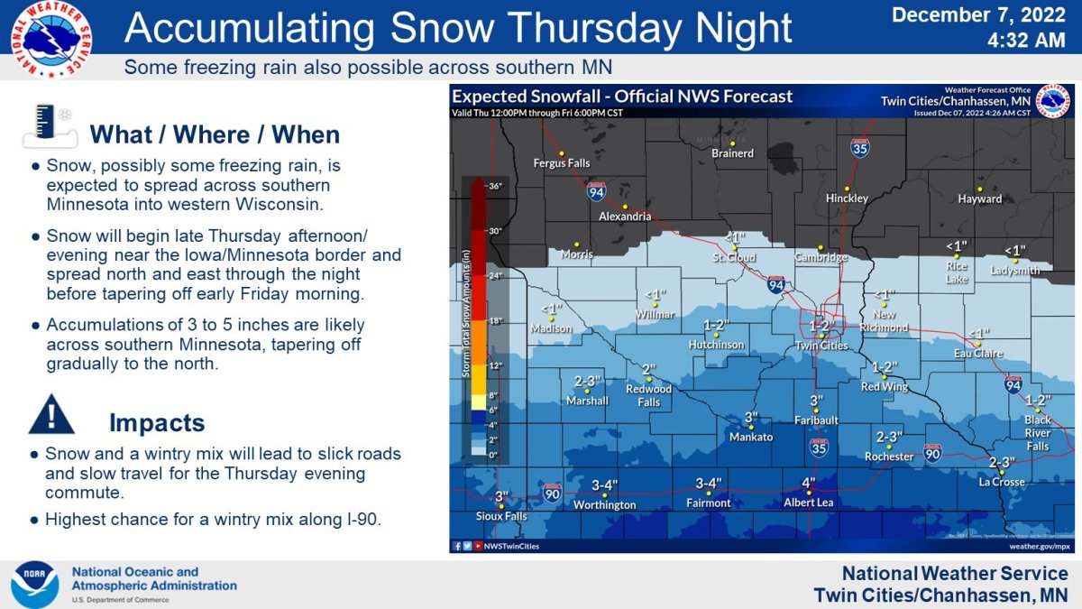 Quick shot of snow to impact morning commute in Twin Cities - Bring Me ...