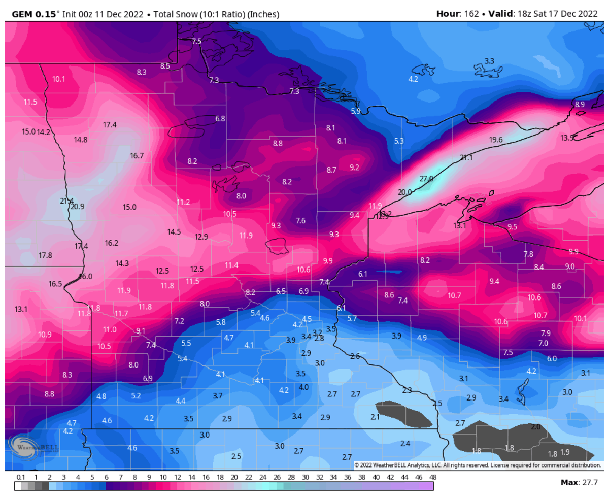 Winter Storm Watch It S Going To Be A Messy Week In Minnesota Bring Me The News