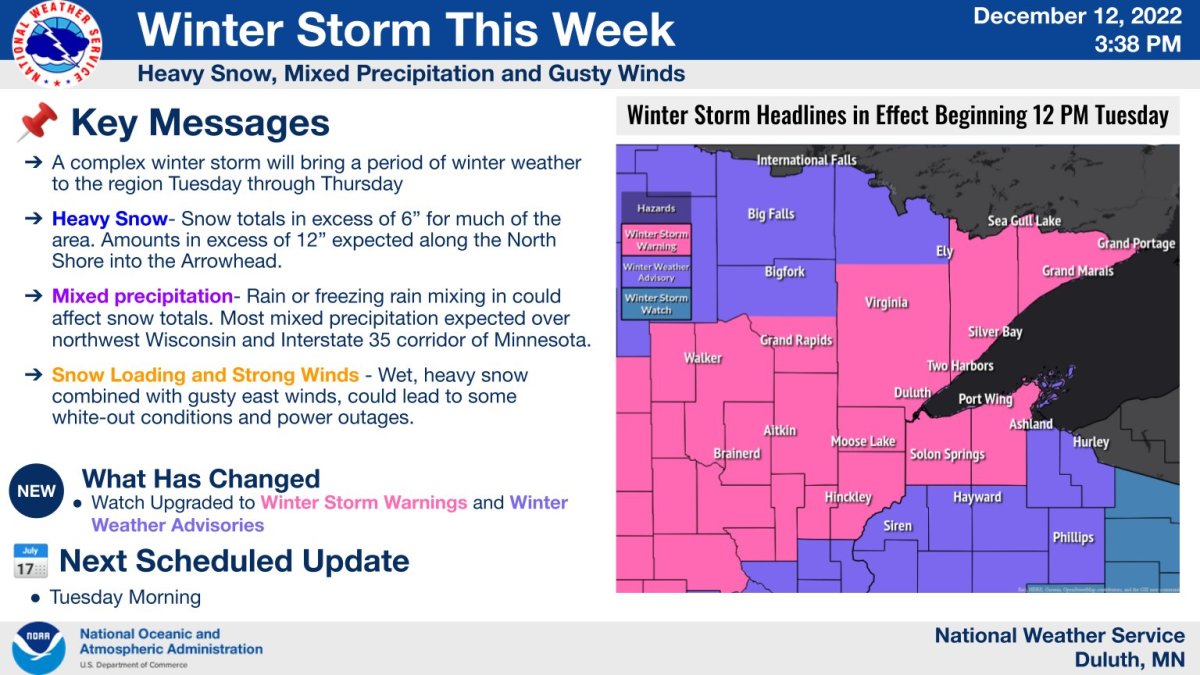 Winter Storm And Ice Warnings Issued Ahead Of Dynamic Storm In ...