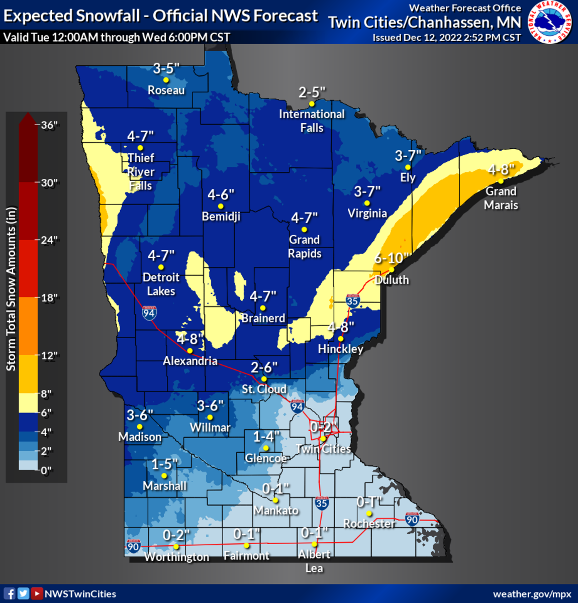 Winter storm and ice warnings issued ahead of dynamic storm in ...