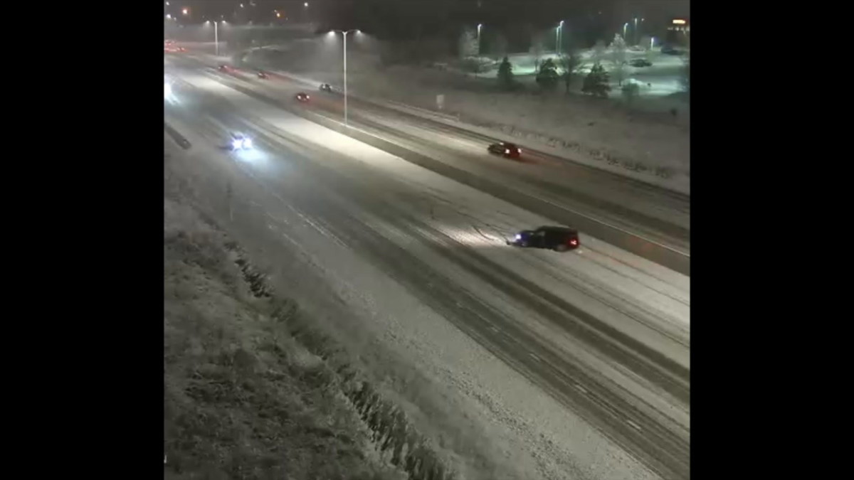 Video: Heavy snow, ice lead to hundreds of crashes across Minnesota