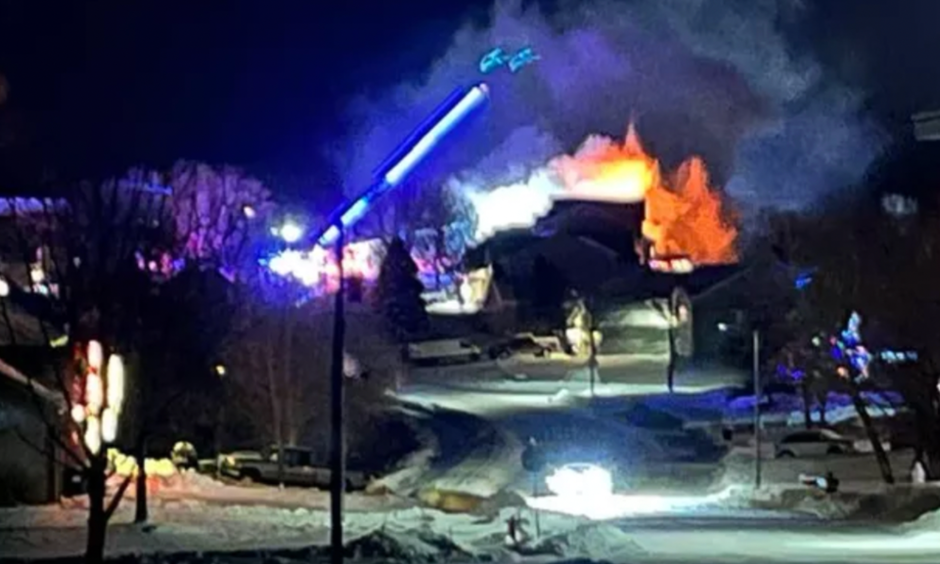 Effort to help family after Christmas Eve fire destroys their home - Vimarsana News