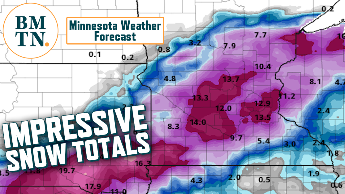 Snowfall rankings in Minnesota and another storm next week? Bring Me