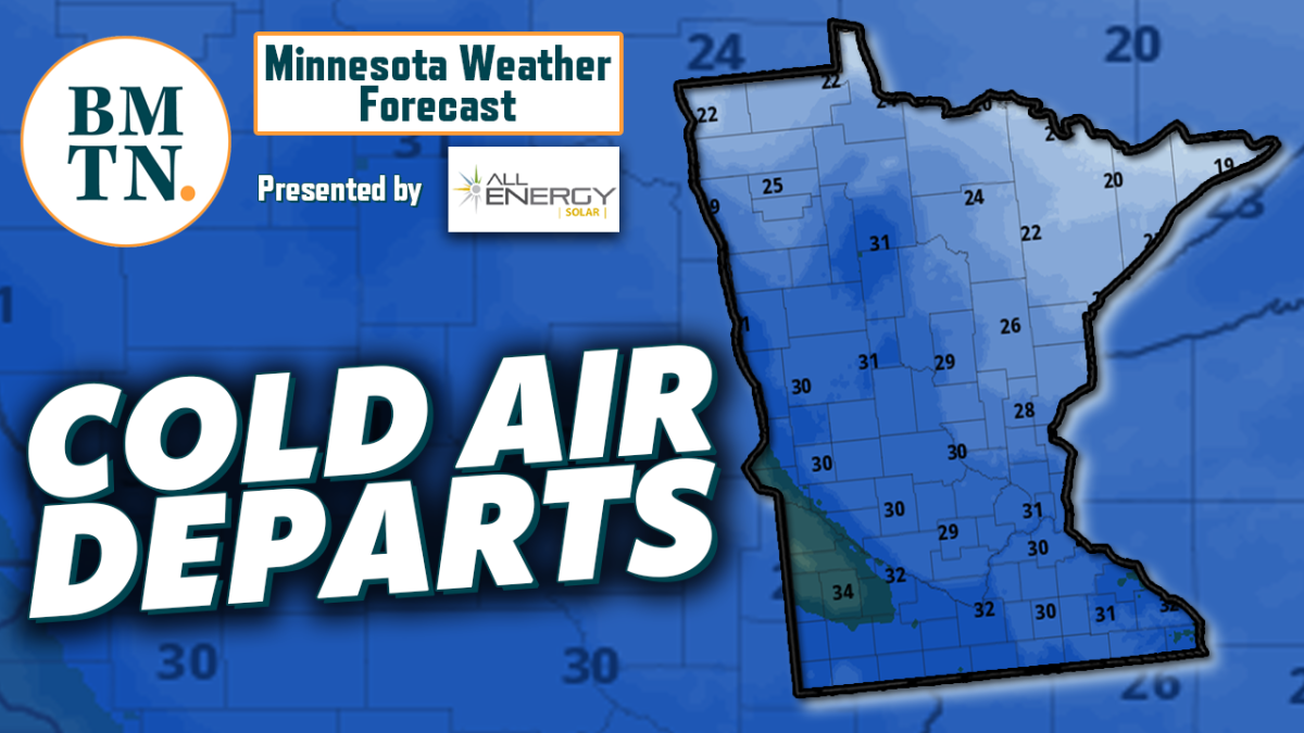 Minnesota weather Goodbye frigid air, hello warmth Bring Me The News
