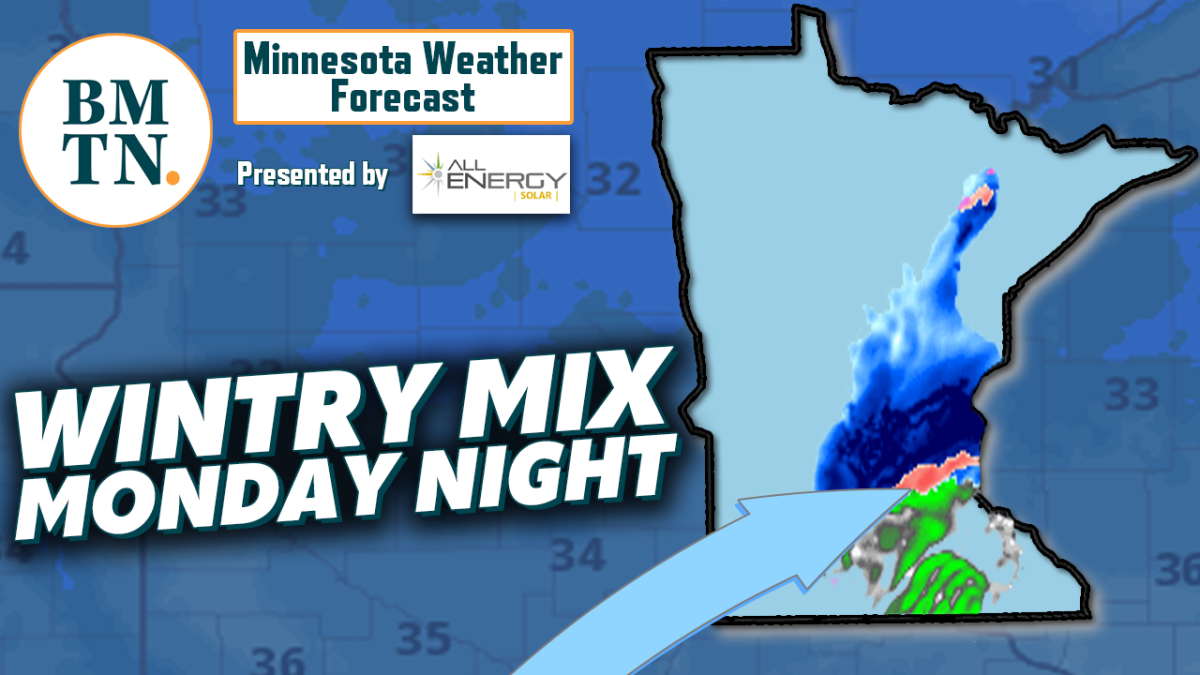 Minneapolis weather Wintry mix tonight; where is the polar vortex