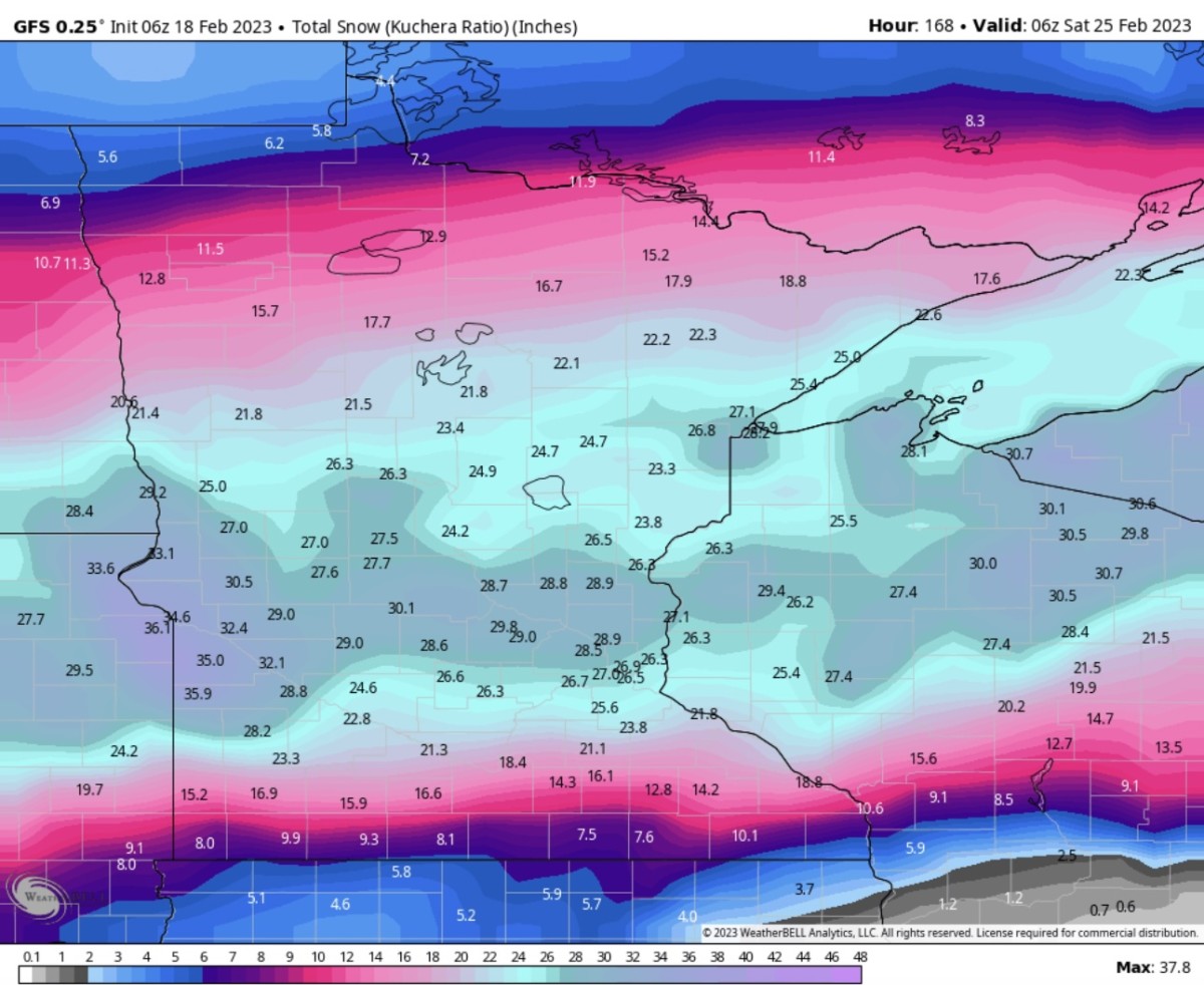 Minnesota weather Storm likely to bring 'significant' plowable snow