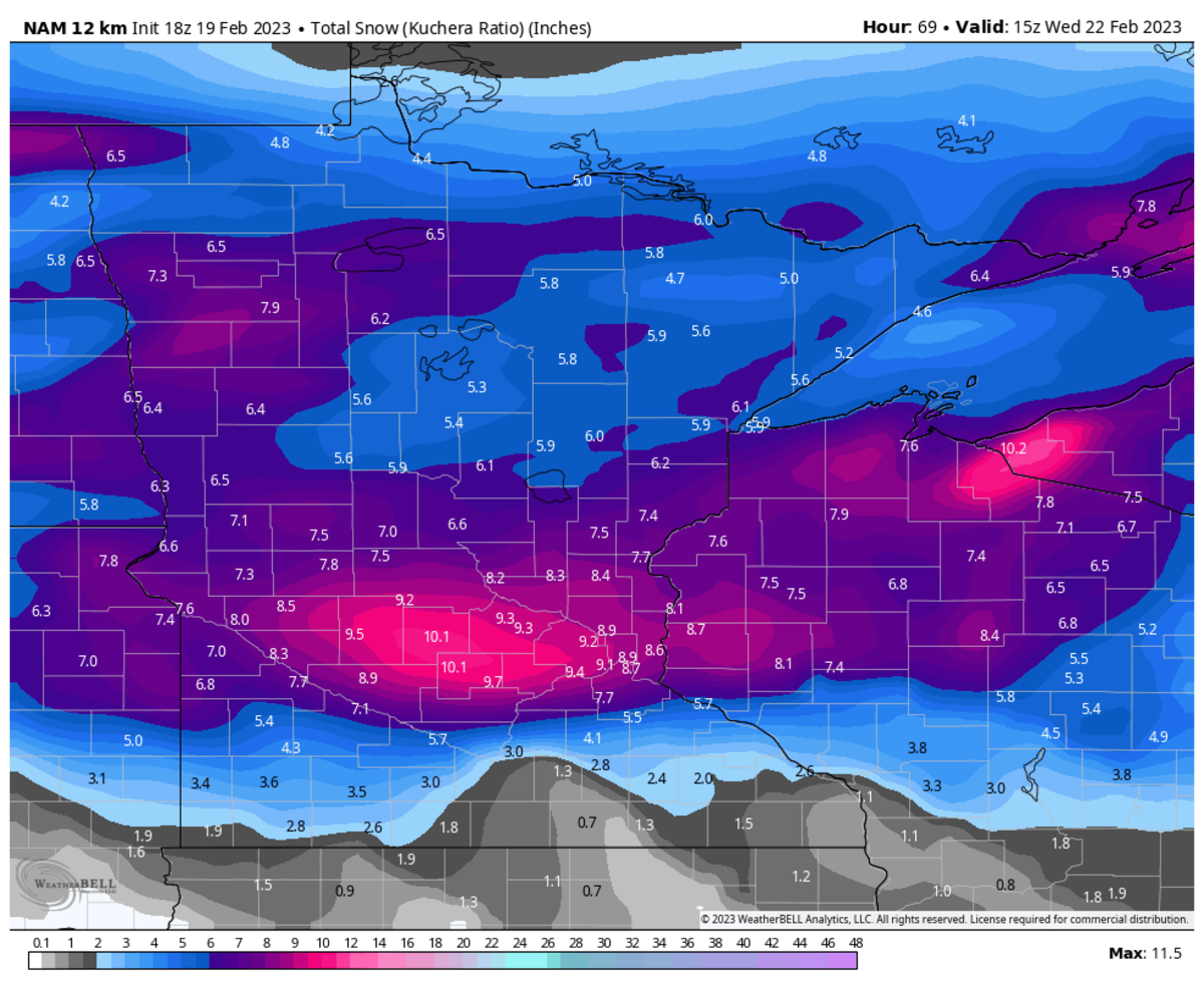 NWS Highend snowstorm could have 'extreme' impacts in Minnesota Bring Me The News