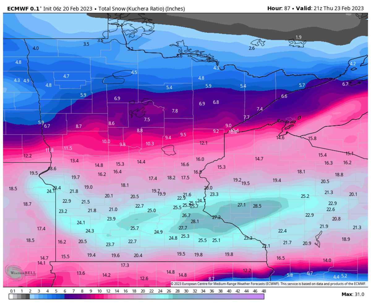 Monday update Snowstorm to 'unleash its fury' on Minnesota Bring Me