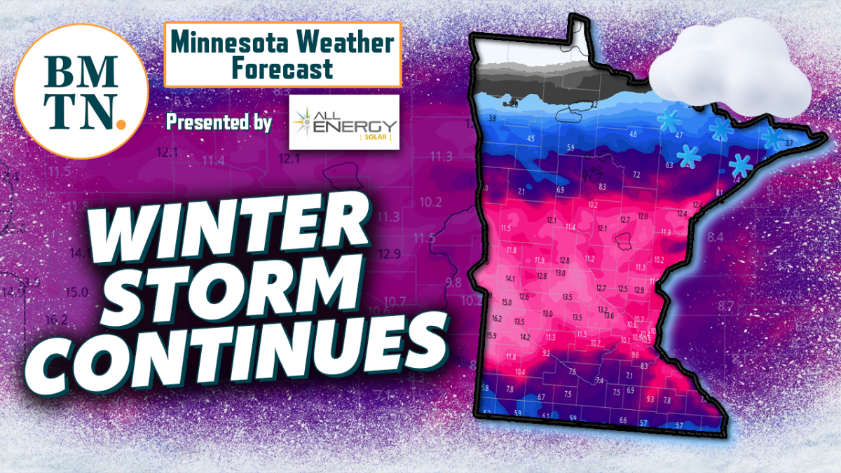 Winter storm latest More significant second round of snow set to start