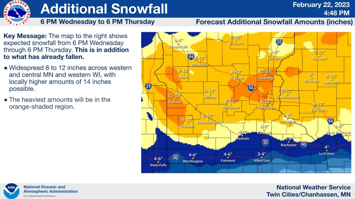 Winter storm update Latest forecasts as heaviest snow arrives Bring