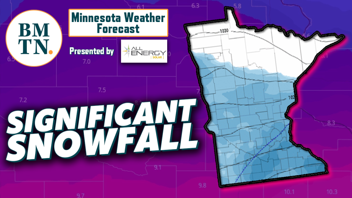 Minnesota weather Significant snow on the way Bring Me The News