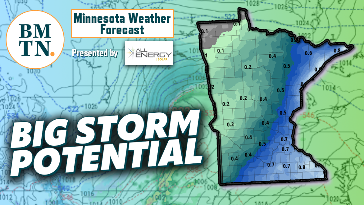 Minnesota weather Strong storm threatens MN with snow, rain Bring Me