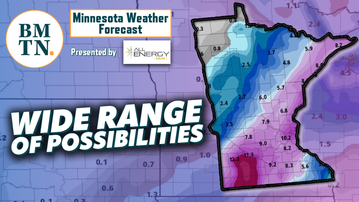 Minnesota weather Two scenarios to watch with ThursdayFriday storm